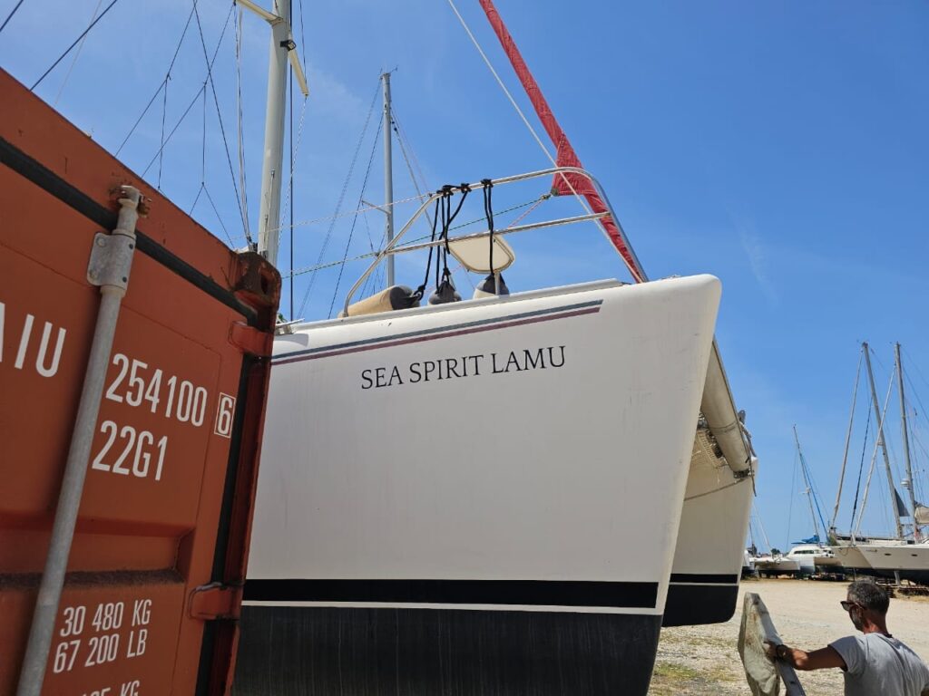 Kadmos Seafarers are ready to set sail on board the SEA SPIRIT LAMU