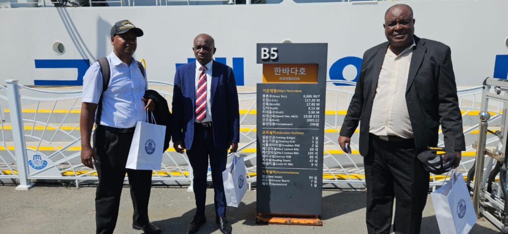 KMOU Welcomes Kenya Delegate to South Korea.