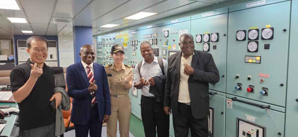 KMOU Welcomes Kenya Delegate to South Korea.