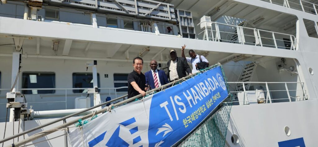 KMOU Welcomes Kenya Delegate to South Korea.